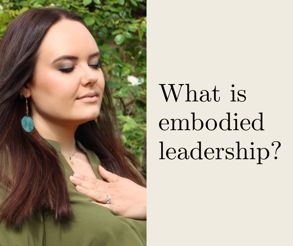 What is embodied leadership?