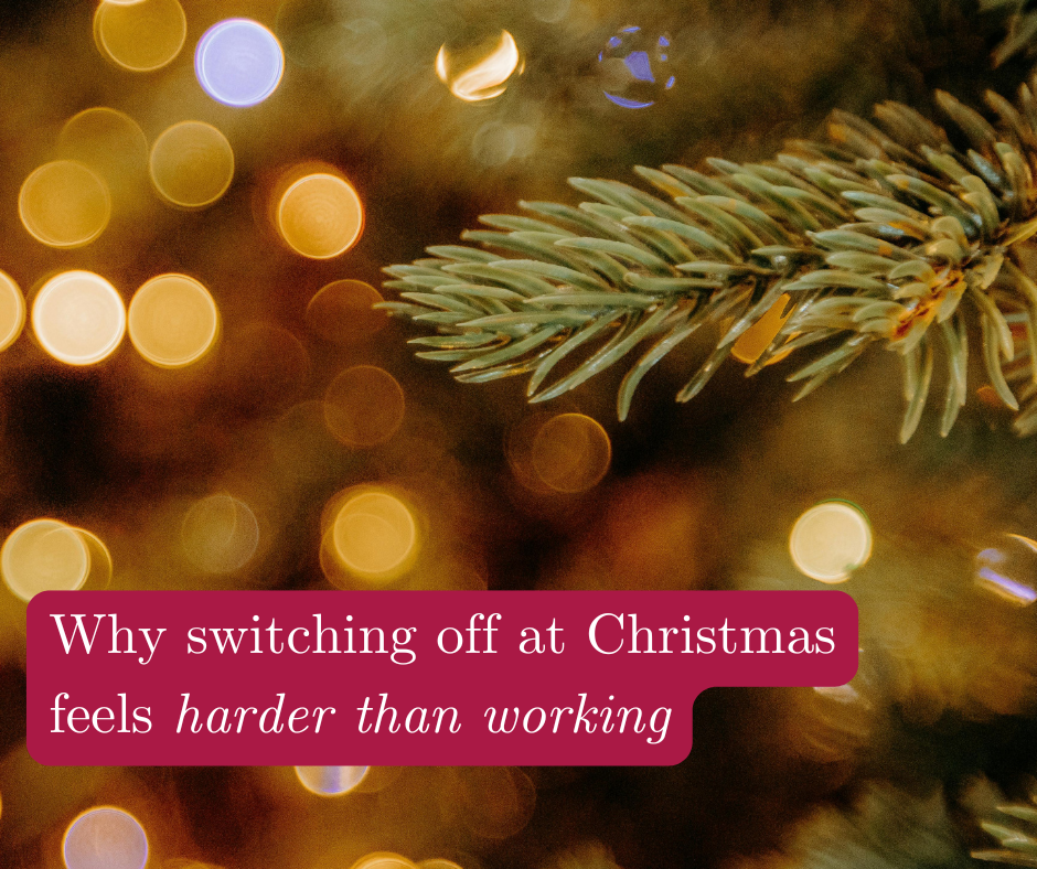 Switching off at Christmas